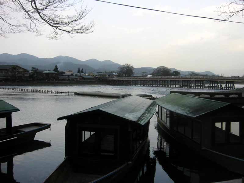 Boat Parking in Arashiyama