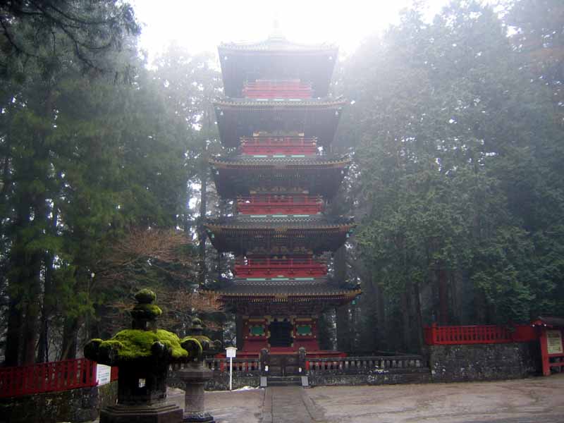 The five-story pagoda