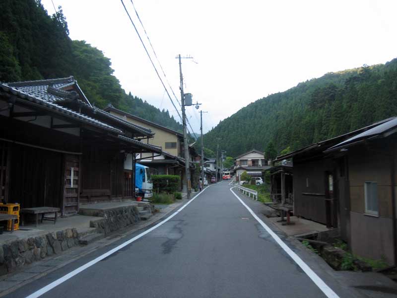 The main street running through Kurama. Unfortunately this was the LEAST blurry picture I was able to capture…as I was in a bit of a rush to make my way back before sunset.