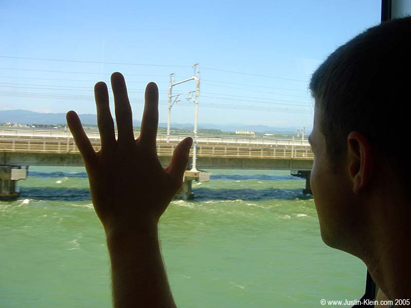 Note: This was NOT the color of the water at Amanohashidate. I am merely illustrating how much I miss the beach…