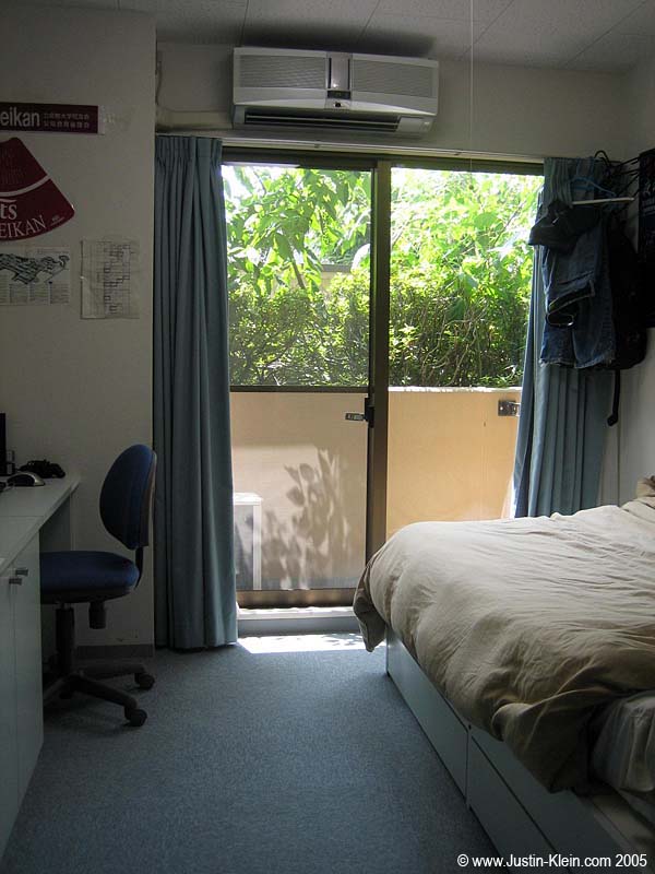 And a wider view of my room