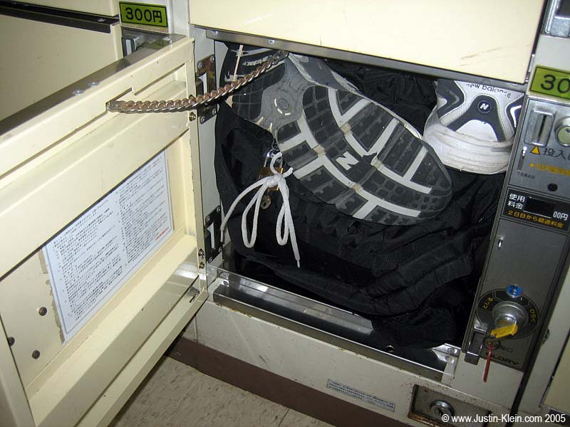 You would not believe how much I got into that locker.