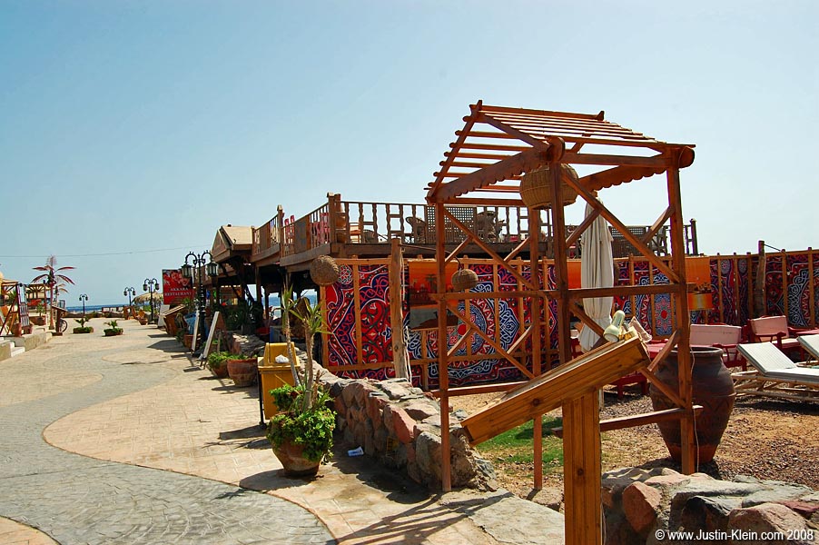 The main waterfront promenade, Dahab.