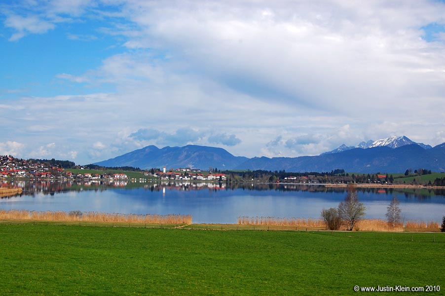 A scene from the train back to Munich.