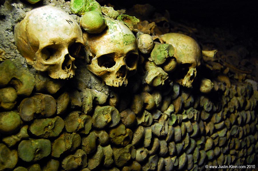 Just imagine kilometers of underground passages&#8230;with skulls and bones for bricks and mortar.