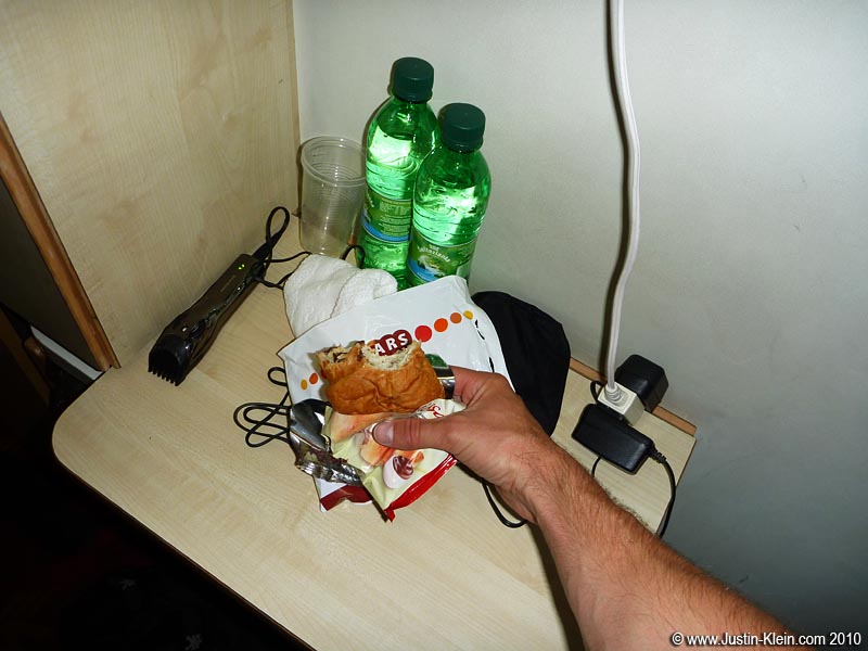 Mmmm…chocolate croissant.