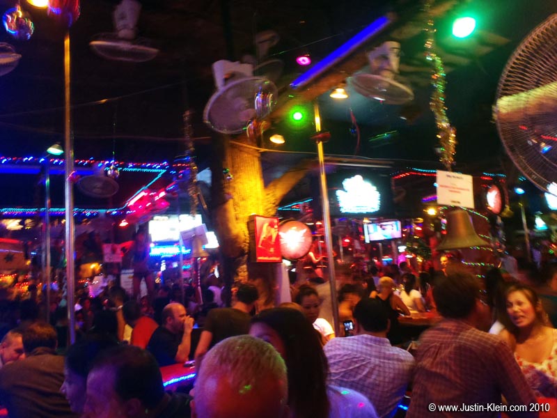 Tiger, a sprawling collection of bars and stages.