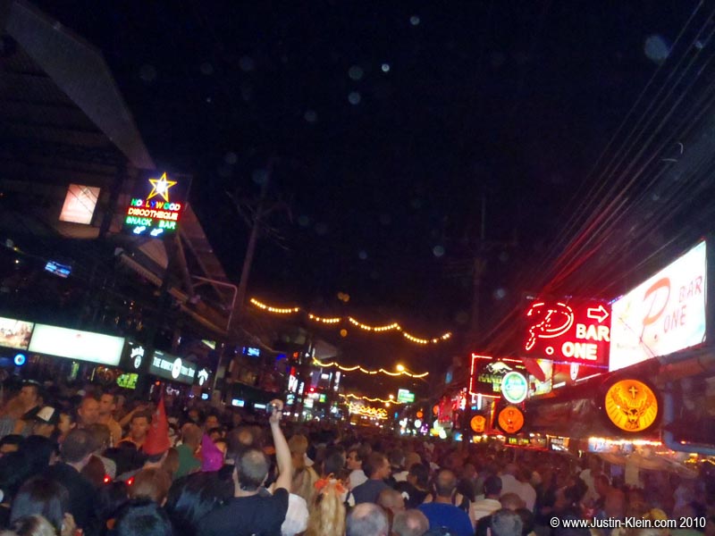 Bangla Road – packed to the gills.